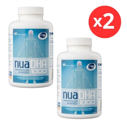 Duplo nua dha 1000 envases 90 perlas