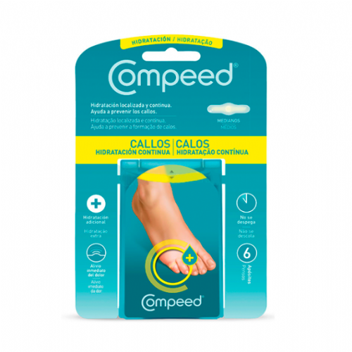 Compeed callos hidratacion continua (6 unidades)