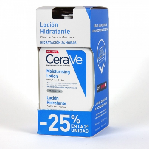 Cerave duplo locion hidratante 473