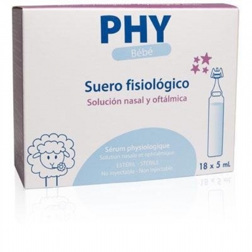 Suero fisiologico phy bebe monodosis (30 unidades 5 ml)