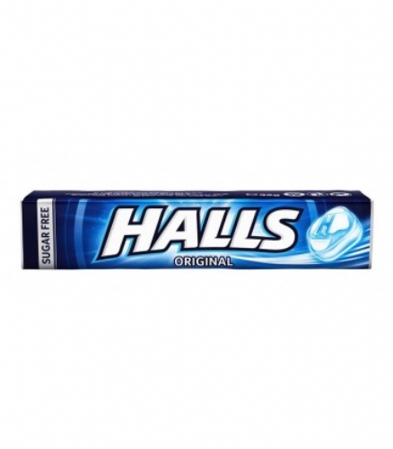 Halls s/a eucalipto mentolado original