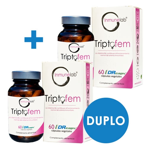 Duplo triptofem 60 capsulas