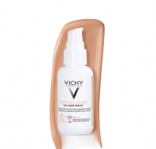 Capital soleil uv age daily spf 50+ (1 frasco 40 ml color tono claro)