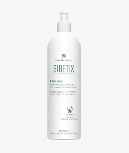 Biretix cleanser gel limpiador purificante (1 envase 400 ml)
