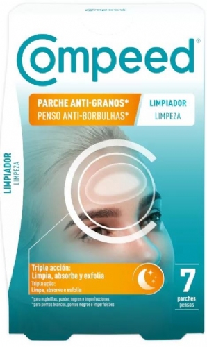 Compeed parche anti-granos limpiador triple accion  7 unidades