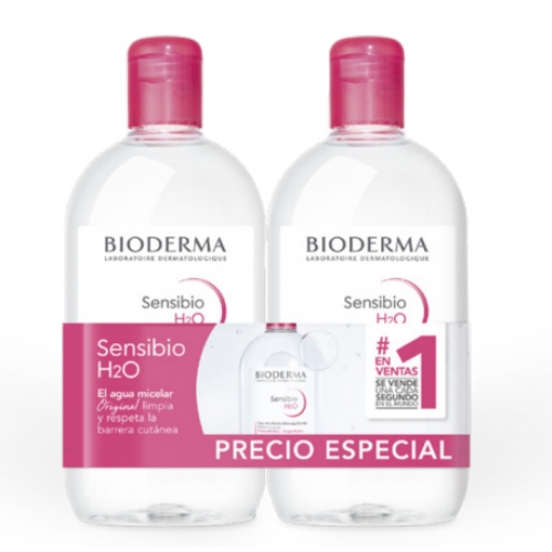 Sensibio bioderma h20 pack