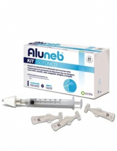 Aluneb isotonico (kit 15 viales 4 ml + 1 dispositivo)