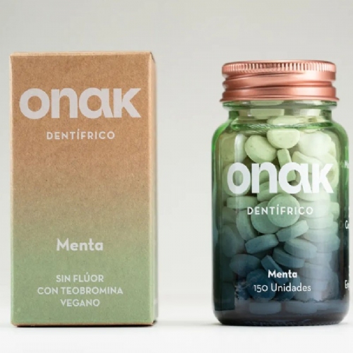Onak dentrifico infinete menta 160 comprimidos