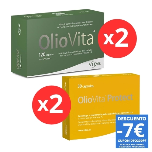 DUPLO OLIOVITA + DUPLO PROTECT 2caj 120 Oliovita +  2caj 15 Protect