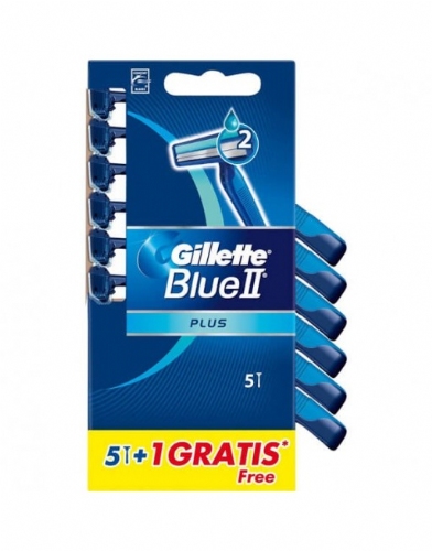 Gillette maquin desechables blue ii 5 plus