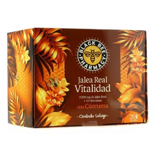 Black bee jalea real vitalidad 20 ampollas