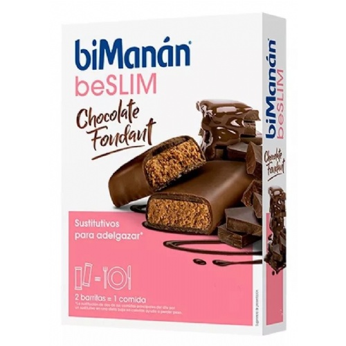 Bimanan sustitutivo  10 barritas 31 g sabor chocolate fondant
