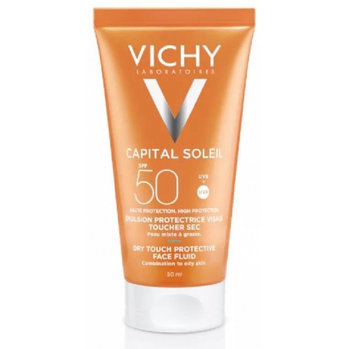 Capsoleil crema rostro tacto seco spf50 50ml