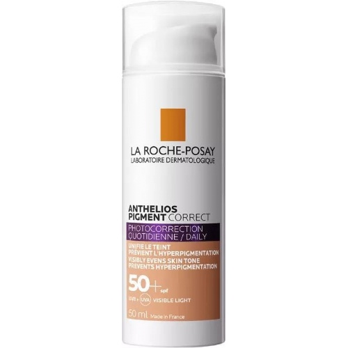 Anthelios pigment correct spf 50+ - la roche posay (1 bote 50 ml tono medio)