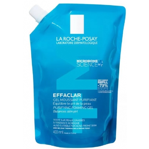 Effaclar gel moussant+m  1 envase 400 ml refill