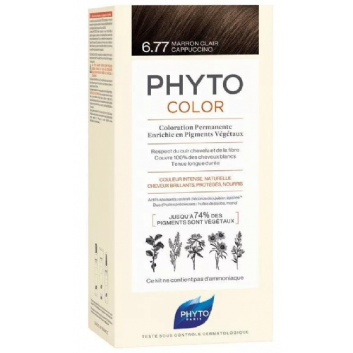 Phytocolor 6.77 marron cla cap