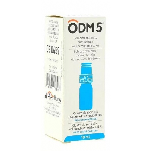 Odm 5 antiedema corneal - solucion oftalmica hiperosmolar (frasco multidosis 10 ml)