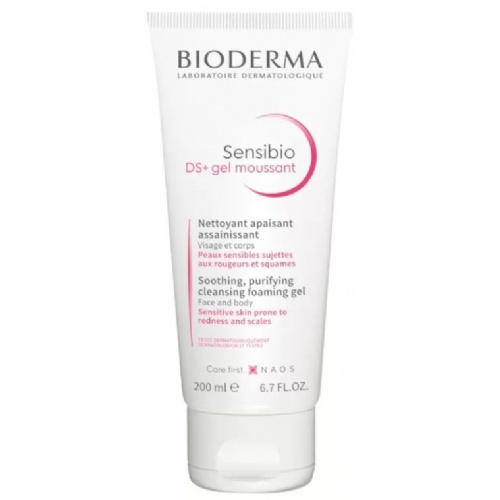 Sensibio ds gel limpiador - bioderma (1 envase 200 ml)