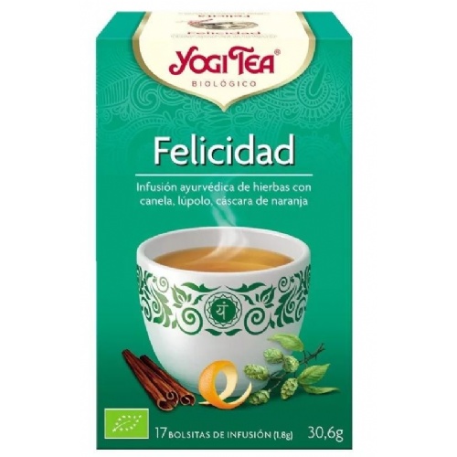 Yogi tea infusion felicidad 17 bolsitas