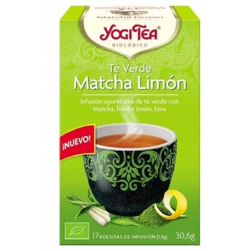 Yogi tea te verde matcha limon