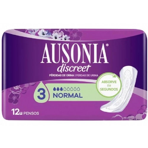 Absorb inc orina muy ligera - ausonia discreet (normal 12 u)