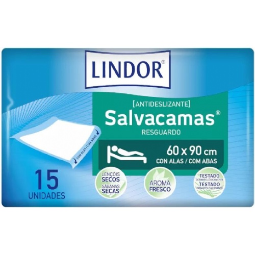 Lindor ausonia salvacamas (60 x 1.80 cm 15 u 6 paquetes)