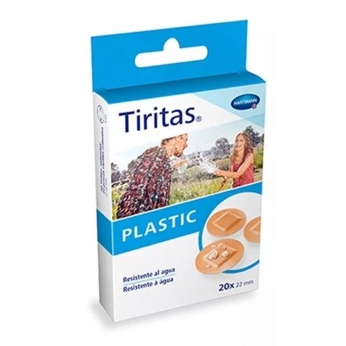 Tiritas plastic - aposito adhesivo (redondas 22 mm 20 u)