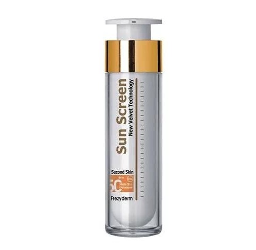 Sun screen velvet face spf50+ - frezyderm (50 ml)