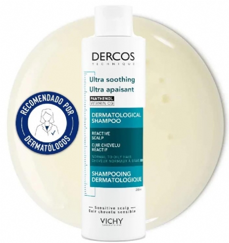 Dercos champu ultra calmante graso