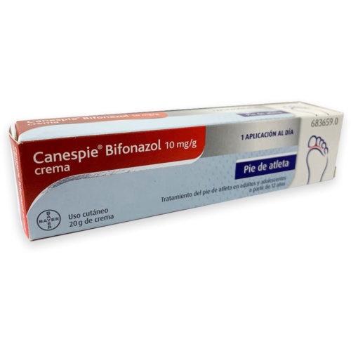 CANESPIE BIFONAZOL 10 mg/g CREMA, 1 tubo de 20 g