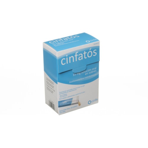 CINFATOS 15 MG SOLUCION ORAL EN SOBRES , 18 sobres
