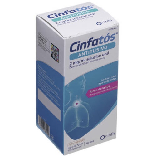 CINFATOS 2 mg/ ml SOLUCION ORAL,1 frasco de 200 ml (PET)