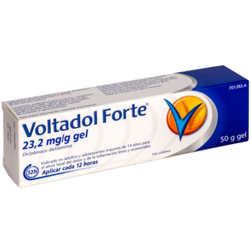 VOLTADOL FORTE 23,2 MG/G GEL,1 tubo de 100 g