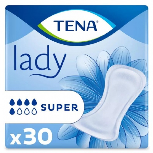 Absorb inc orina ligera - tena lady super (30 u)