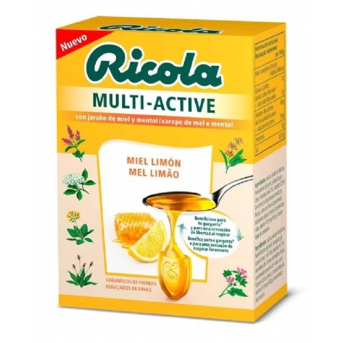 Ricola multi-activ (1 envase 51 g sabor miel limon)