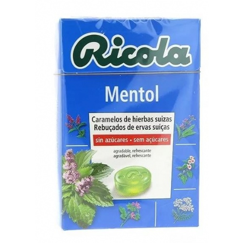 Ricola caramelos sin azucar (mentol 50 g)