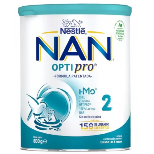 Nan optipro 2 leche de continuacion (1 envase 800 g)