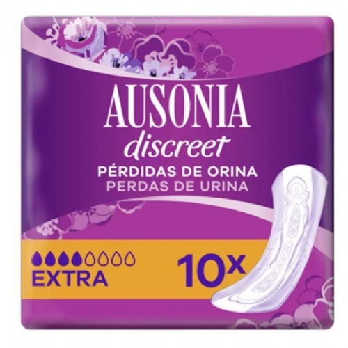 Absorb inc orina muy ligera - ausonia discreet (extra 10 u)