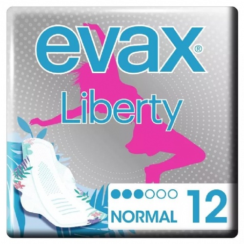 Compresas higienicas femeninas - evax liberty (normal con alas 14 compresas)