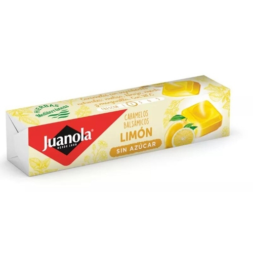 Juanola caramelos limon vit c y hierbas mediterraneas (1 envase 32,4 g)