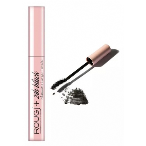 Mascara pestañas larga duracion 24h - rougj dermocosmetiques (negra)
