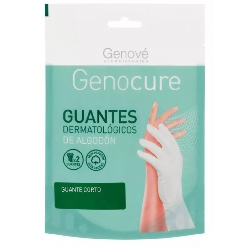 Guantes de algodon - genocure (dermatologico talla s)