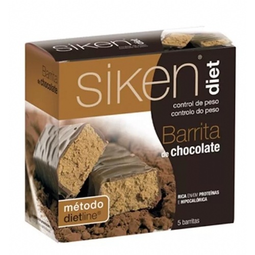 Siken diet barrita chocolate (5 barritas 36 g)