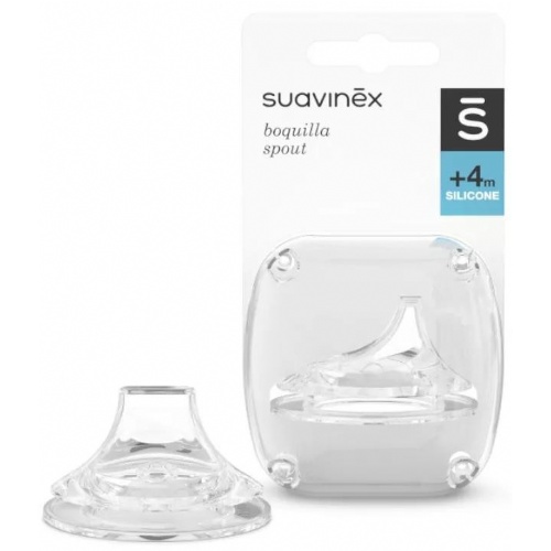 Biberon boquilla recambio silicona - suavinex entrena (+ 6 m)