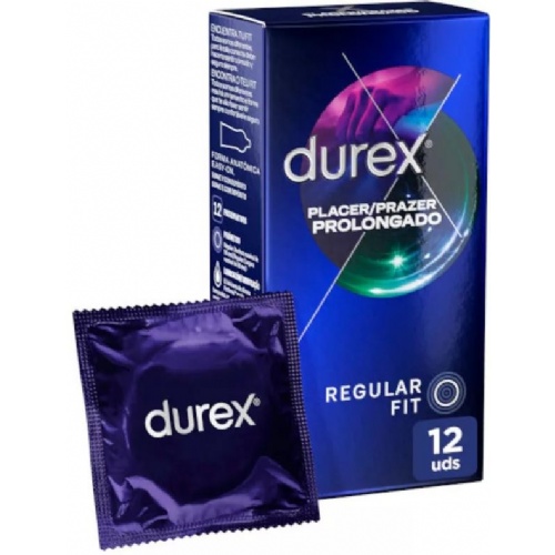 Durex placer prolongado - preservativos (12 unidades)