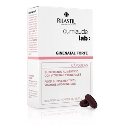 Cumlaude lab: ginenatal forte (30 capsulas)