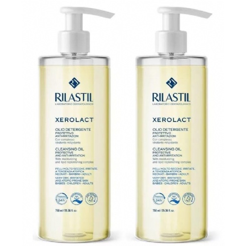 Pack xerolact aceite limpiador-50% 2º u rilastil