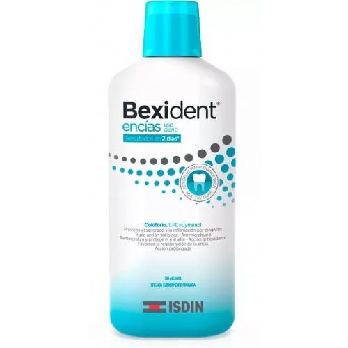Bexident encias uso diario colutorio - triclosan (500 ml)