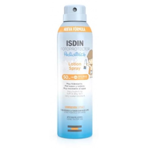 Fotoprotector isdin pediatrics lotion spray spf 50 (250 ml)