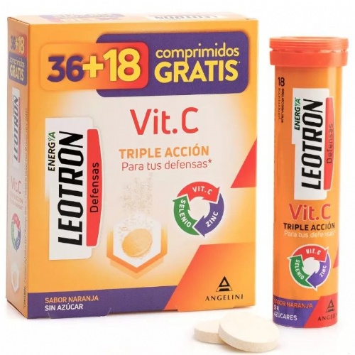 Leotron vit c 36+18 comp